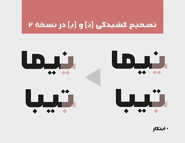 در نسخه ۲ فونت ابتکار چه چیزی جدید است؟