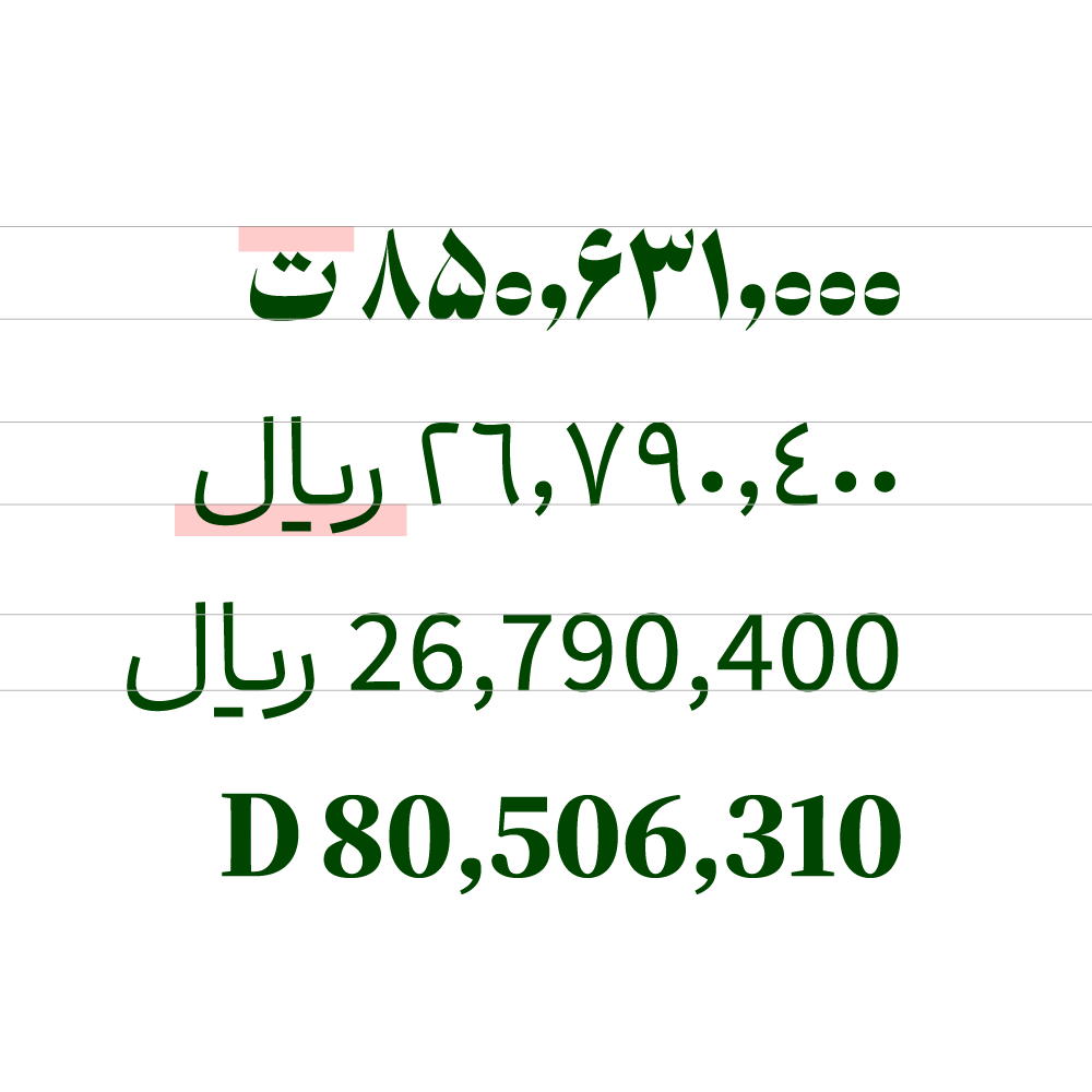 فونت ابر